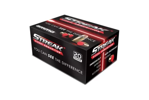 Ammo Inc Streak 115 gr TM 9mm Ammo - 9115TMC-STRK-RED