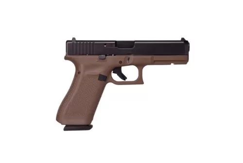 Glock G17 Gen5 9mm Pistol, FDE - PA1750203DE