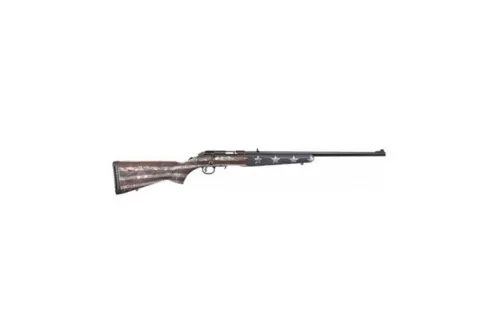 Ruger 17 HMR American Bolt Action Rifle, Red/White/Blue - 8386