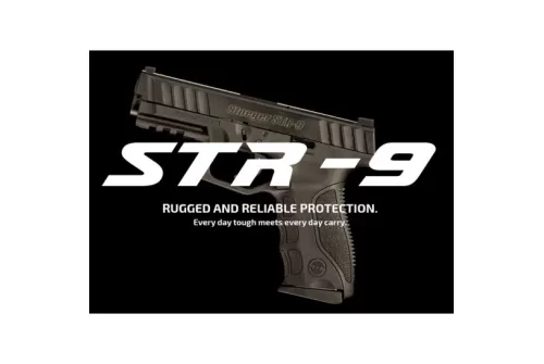 Stoeger Industries STR-9 Optic Ready 9mm Pistol, Blk - 31728