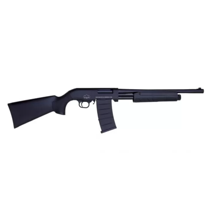 Black Aces Tactical Pro Series M Pump Shotgun - Black | 12ga | 18.5" Barrel | Synthetic Furniture Black Aces Tactical Pro Series M Pump Shotgun - Black | 12ga | 18.5" Barrel | Synthetic Furniture