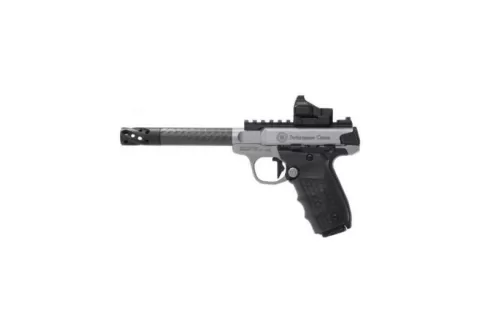 Smith & Wesson SW22 Victory Target .22lr Pistol w/ Carbon Fiber Barrel & Red Dot Sight  - 12081