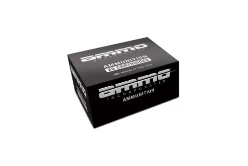 Ammo, Inc. 5.56x45mm NATO 62 Grain SS109 Penetrator Steel Core FMJ Brass Centerfire Rifle Ammo, 20 Round, Box, 556062SS109-A20