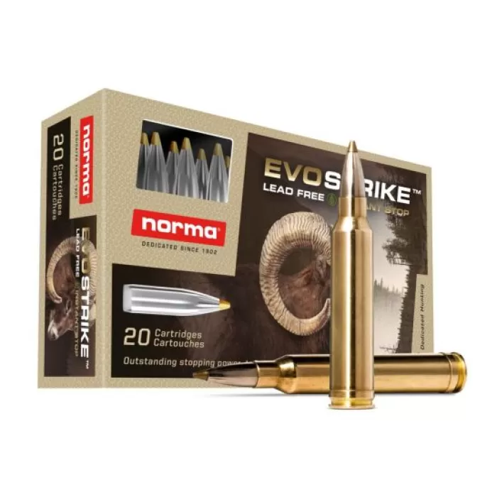 NORMA EVOStrike 96gr .270 WIN Ammo, 20rds - 20168972 NORMA EVOStrike 96gr .270 WIN Ammo, 20rds - 20168972