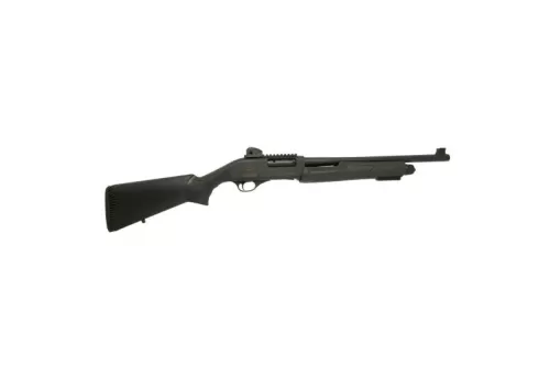 Black Aces Tactical Pro Series X 12 Ga Shotgun Pump 18.5", Blk - BATPSXPBW