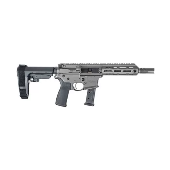 Christensen Arms CA9mm AR Pistol w/ SBA3 7.5" Tungsten - 801-11006-02 Christensen Arms CA9mm AR Pistol w/ SBA3 7.5" Tungsten - 801-11006-02