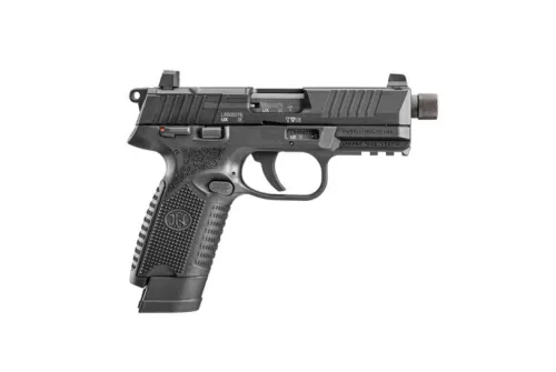 FN 502 Tactical 4.6" 10rd .22lr Pistol, Black - 66-101011