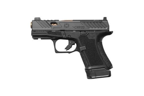 Shadow Systems CR920 Elite 3.41" 13rd 9mm Pistol, Blk/Bronze - SS-4012