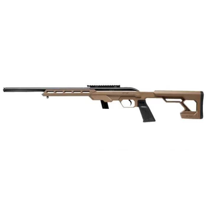 Savage 64 Precision 16.5" 20rd .22LR Rifle, FDE - 45125 Savage 64 Precision 16.5" 20rd .22LR Rifle, FDE - 45125