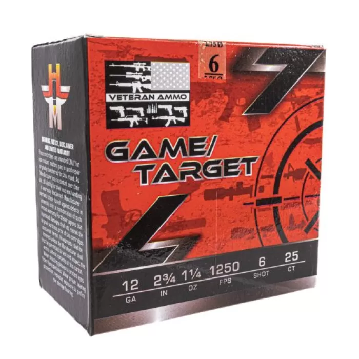 Veteran Ammo Game & Target Load 1707179 Veteran Ammo Game & Target Load 1707179