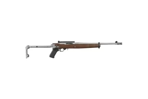 Ruger 10/22 Exclusive w/ Folding Samson Stock Stainless / Wood .22 LR 16.5