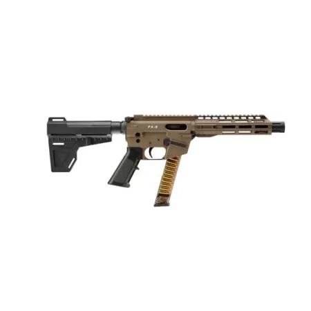 Freedom Ordnance FX-9 9mm 8" 30rd Pistol, Flat Dark Earth - FX9P8FDE