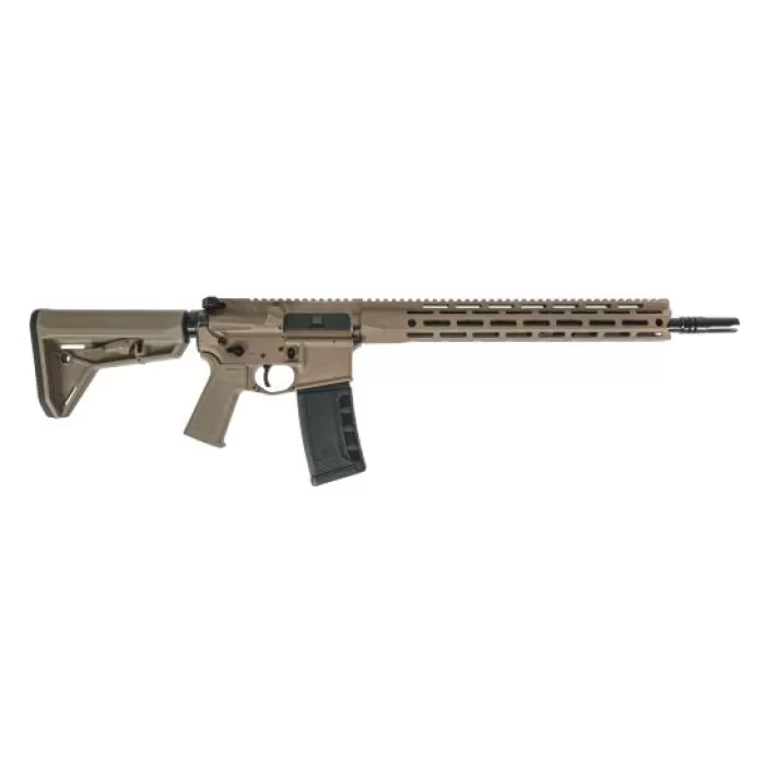 PSA "Sabre" Forged 16" Nitride 5.56 with 15" Sabre Lock up Rail and Magpul SL Furniture Rifle -  FDE Cerakote