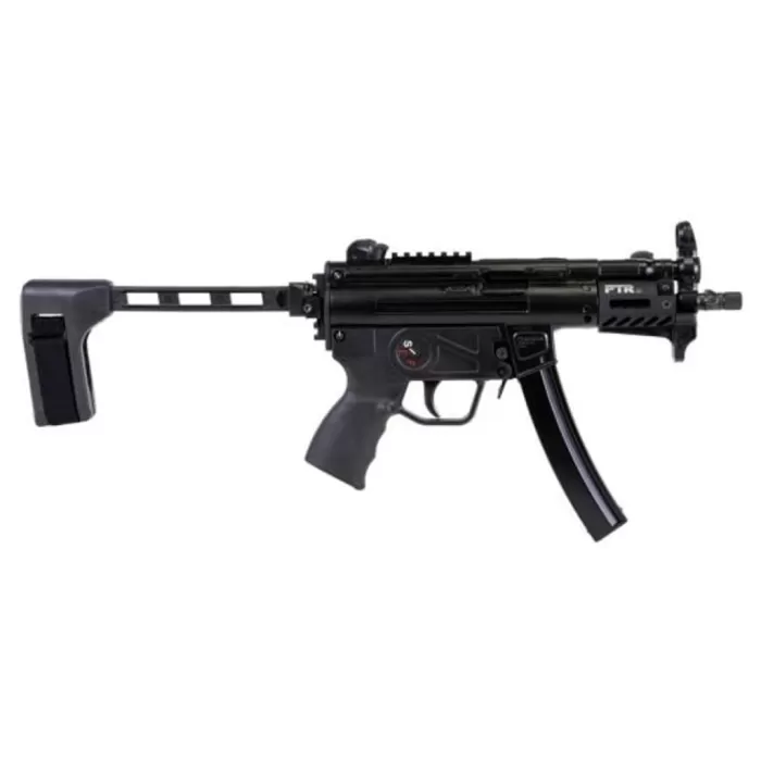 PTR Industries PTR-9KT 5.16" 9mm Pistol W/ Brace, Black PTR Industries PTR-9KT 5.16" 9mm Pistol W/ Brace, Black