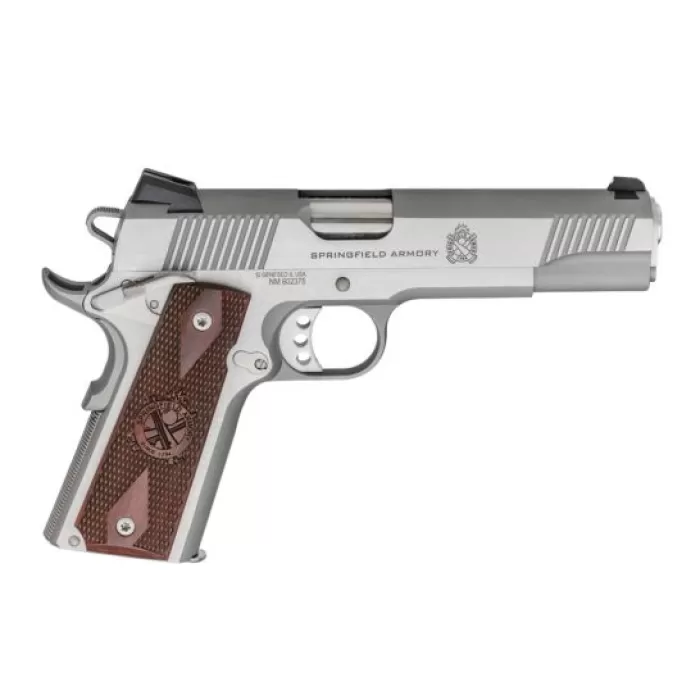 Springfield Armory Loaded 1911 .45ACP Stainless Steel with 11 Gear System PX9151LP Springfield Armory Loaded 1911 .45ACP Stainless Steel with 11 Gear System PX9151LP