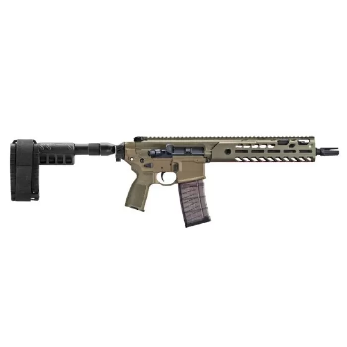 SIG SAUER SIGMCX Virtus .300BLK 9in 30rd Flat Dark Earth Pistol (PMCX-300B-9B-TAP-FDE) SIG SAUER SIGMCX Virtus .300BLK 9in 30rd Flat Dark Earth Pistol (PMCX-300B-9B-TAP-FDE)