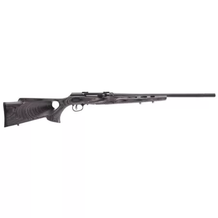 Savage A22 Target Thumbhole Gray Semi Automatic Rifle - 22 Long Rifle - 22in