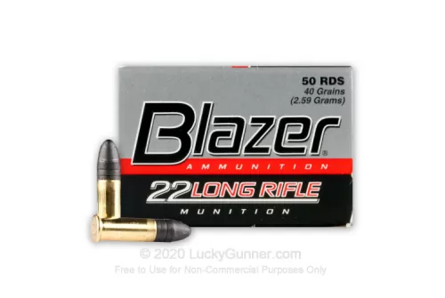 22 LR - 40 gr LRN - CCI Blazer - 5000 Rounds