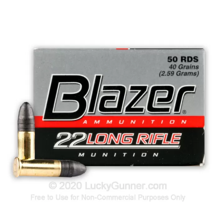 22 LR - 40 gr LRN - CCI Blazer - 5000 Rounds 22 LR - 40 gr LRN - CCI Blazer - 5000 Rounds