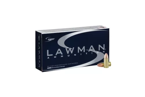 CCI/Speer 9mm, 115 Grain, Total Metal Jacket, 50 Round Box 53650 (53650)