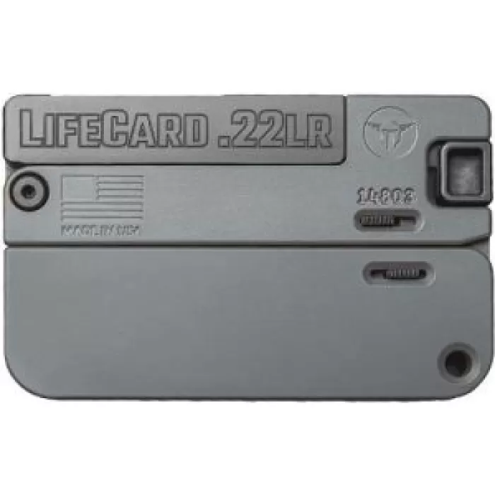 Trailblazer Firearms Trailblazer Firearms Lifecard, .22Lr, Aluminum, Sniper Grey LC1SG Trailblazer Firearms Trailblazer Firearms Lifecard, .22Lr, Aluminum, Sniper Grey LC1SG