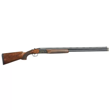 F.A.I.R. FRCRRAV1230 Carrera V  16 Gauge Break Open 3" 2rd 30" Black Over/Under Vent Rib Barrel, Black w/Gold Inlay Receiver, Walnut w/Adj Comb Stock, TechniChoke XP70 Choke System