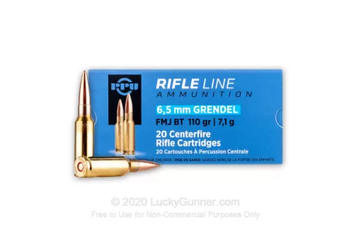 Prvi Partizan (PPU) - 6.5 Grendel - 110 Grain - FMJBT - 500 Rounds