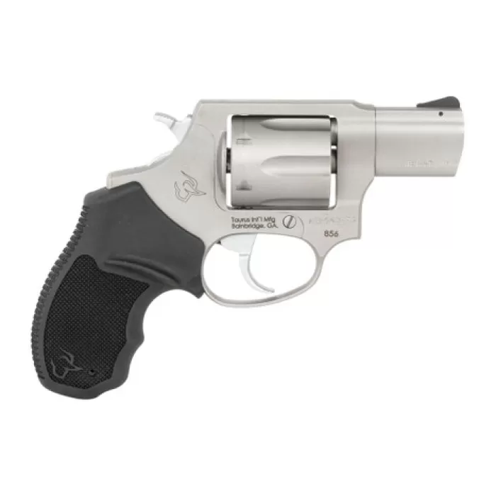 Taurus 2-85629-CK2 856  Small 38 Special +P 6 Shot 2" Matte Stainless Steel Barrel, Cylinder & Frame, Transfer Bar Safety, Exposed Hammer