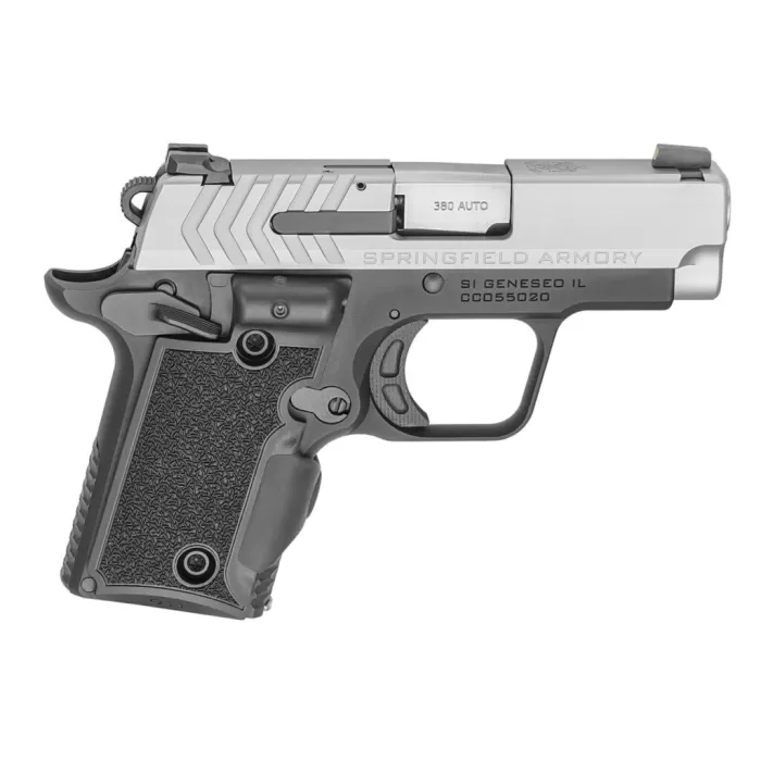 Springfield 911 380 ACP Stainless Carry Conceal Pistol with Viridian Red Laser