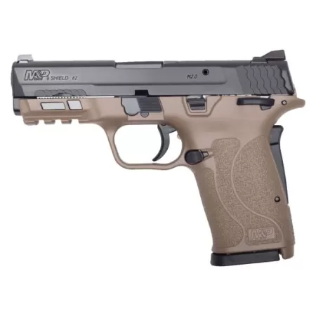 Smith & Wesson M&P 9 Shield EZ 9mm Pistol, FDE w/ Black Slide - 13315