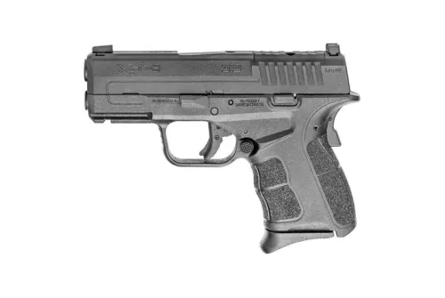 Springfield Armory XDs Mod2 OSP 9mm Pistol, Black - XDSG9339BOSP