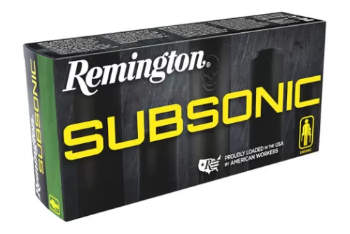 Remington Ammunition 27745 Subsonic 360Buckhammer 250gr Bonded Hollow Point 20 Per Box/10 Case