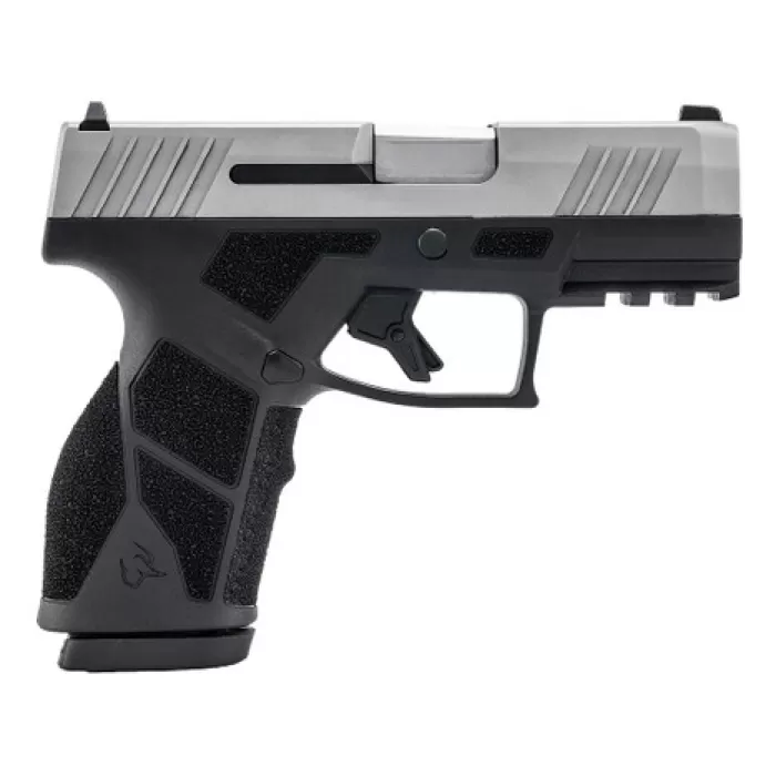 TAURUS GX2 9mm 3.38in 2x10rd Black/Stainless Striker Pistol (1-GX2939-10)