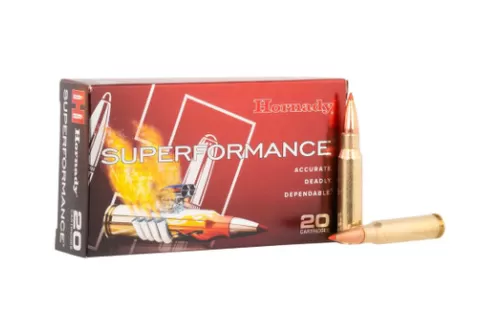 Hornady 80772 Superformance  308Win 180gr Super Shock Tip 20 Per Box/10 Case
