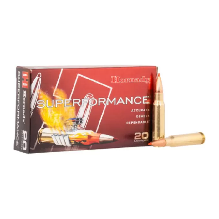 Hornady 80772 Superformance  308Win 180gr Super Shock Tip 20 Per Box/10 Case