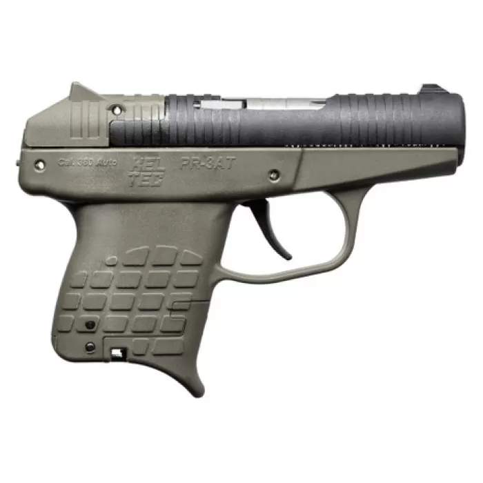 KelTec PR3AT Pistol 380 Auto 2.85 in. Green 10 rd.
