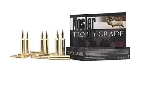 Nosler 60155 Trophy Grade Long Range 28 Nosler 175 gr AccuBond Long Range 20 Bx/ 10 Cs