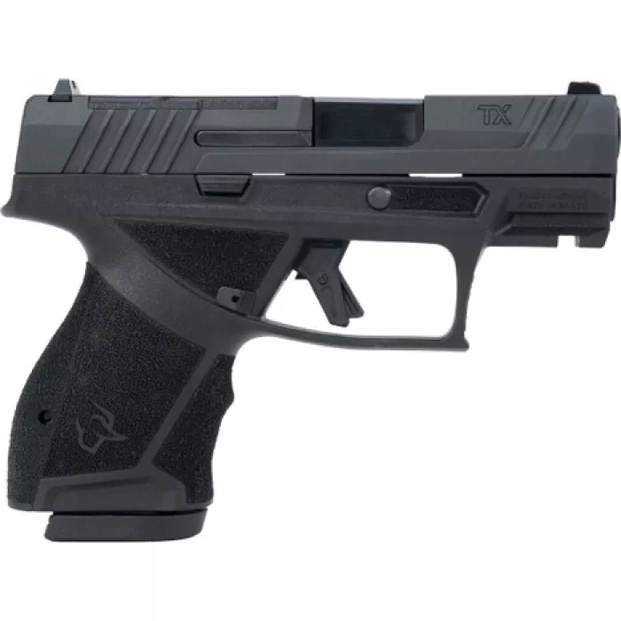 Taurus 1-TX9SC431 TX 9 Sub-Compact Frame 9mm Luger 13+1 3.40" Black Black Nitride Alloy Steel Optic Ready/Serrated Slide Black Stainless Steel Frame w/Picatinny Rail Interchangeable Backstrap Grip