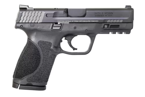 Smith & Wesson 12098 M&P M2.0 Compact 40 S&W 4" 13+1 Black Black Armornite Stainless Steel Slide Black Interchangeable Backstrap Grip