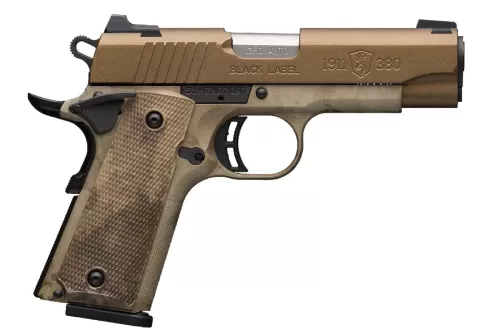 Browning 1911-380, Brn 051-963492 1911 380 Blklbl Cmp 3 5/8 3d  Brz
