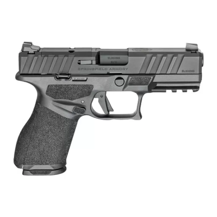 Springfield Armory ECA9409BLC Echelon Alpha 40.C 9mm Luger 10+1 4" Black Melonite Barrel & Optic Ready/Serrated Slide, Black Polymer Frame w/Picatinny Rail Adaptive Texture Grip