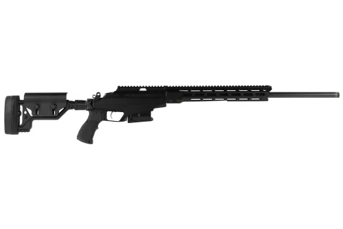 Tikka Jrtac416l T3x Tac A1 308 Win Caliber With 24" Barrel, 10+1 Capacity, Black Metal Finish, Black Fixed With Aluminum Bedding Stock & Polymer Grip Left Hand