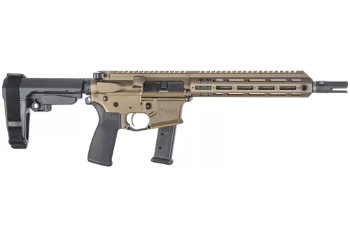 Christensen Arms CA9MM Pistol Burnt Bronze 9mm 10.5" Barrel 30-Rounds