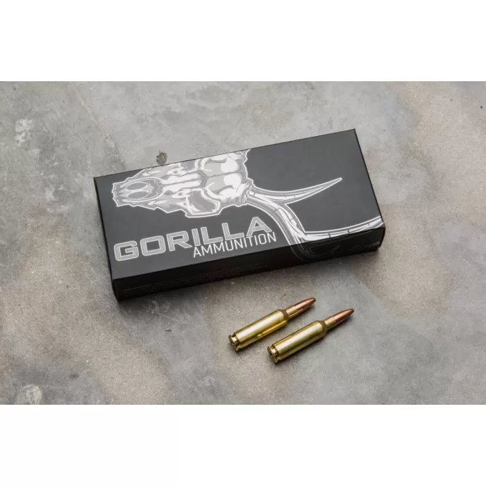 Gorilla Ammunition 6.5 Creedmoor 100gr Sierra Varminter Hollow Point – 20 Round Box Gorilla Ammunition 6.5 Creedmoor 100gr Sierra Varminter Hollow Point – 20 Round Box