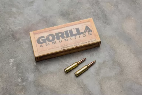 Gorilla Ammunition 6.5 Creedmoor 142gr Sierra MatchKing – 20 Round Box