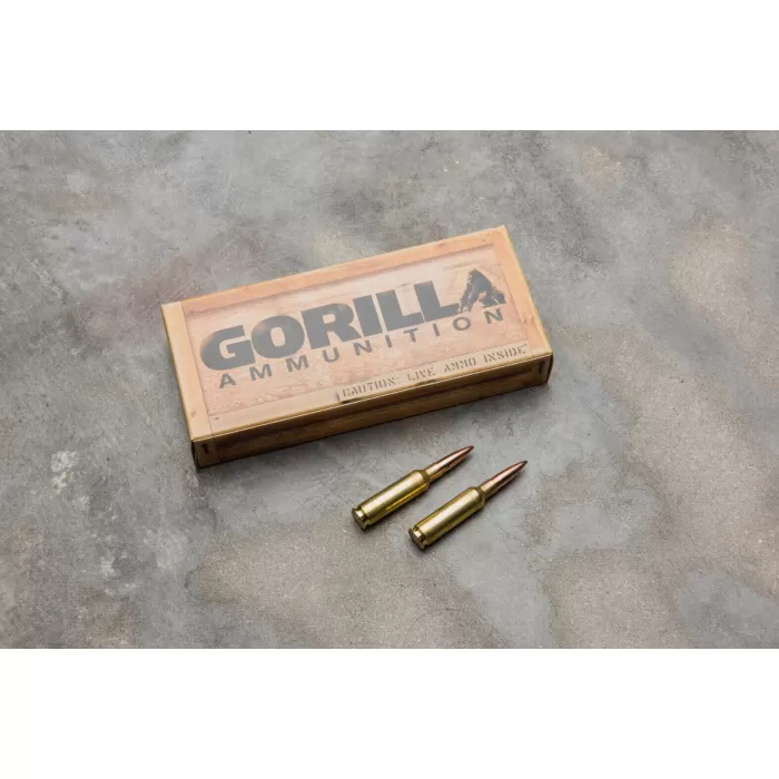 Gorilla Ammunition 6.5 Creedmoor 142gr Sierra MatchKing – 20 Round Box Gorilla Ammunition 6.5 Creedmoor 142gr Sierra MatchKing – 20 Round Box