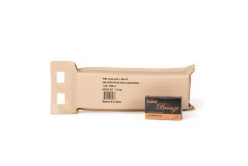 PMC Bronze .223 REM, 55gr, FMJBT - 200 Rounds [MPN: 223A-BP]
