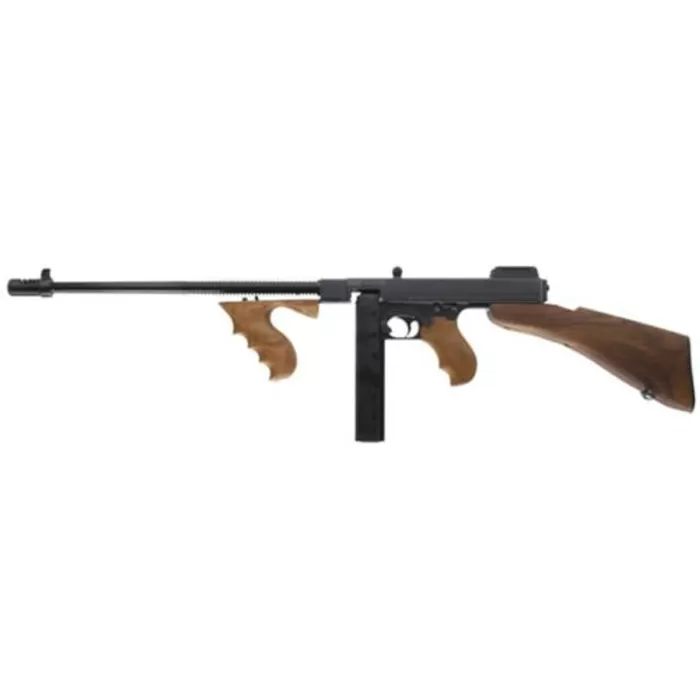 Auto Ordnance Thompson 1927A1 45 ACP 16.5" Barrel, 50 Drum and 30 Round Stick Mag., Detachable Buttstock/Vertical Foregrip Auto Ordnance Thompson 1927A1 45 ACP 16.5" Barrel, 50 Drum and 30 Round Stick Mag., Detachable Buttstock/Vertical Foregrip