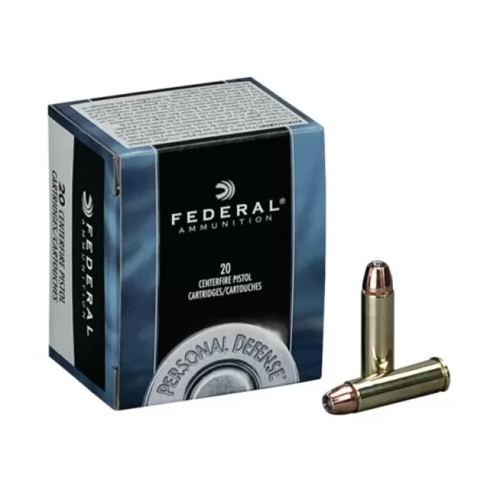 Federal Personal Defense .32 H&R Mag 85 gr JHP 20 Rounds Ammunition - C32HRB Federal Personal Defense .32 H&R Mag 85 gr JHP 20 Rounds Ammunition - C32HRB