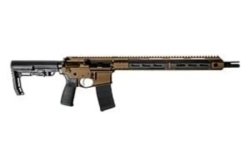 Christensen Arms 801-09003-01 CA5five6 Burnt Bronze .223 Wylde Carbon Fiber Barrel M-LOK w/ MFT Minimalist Stock 16